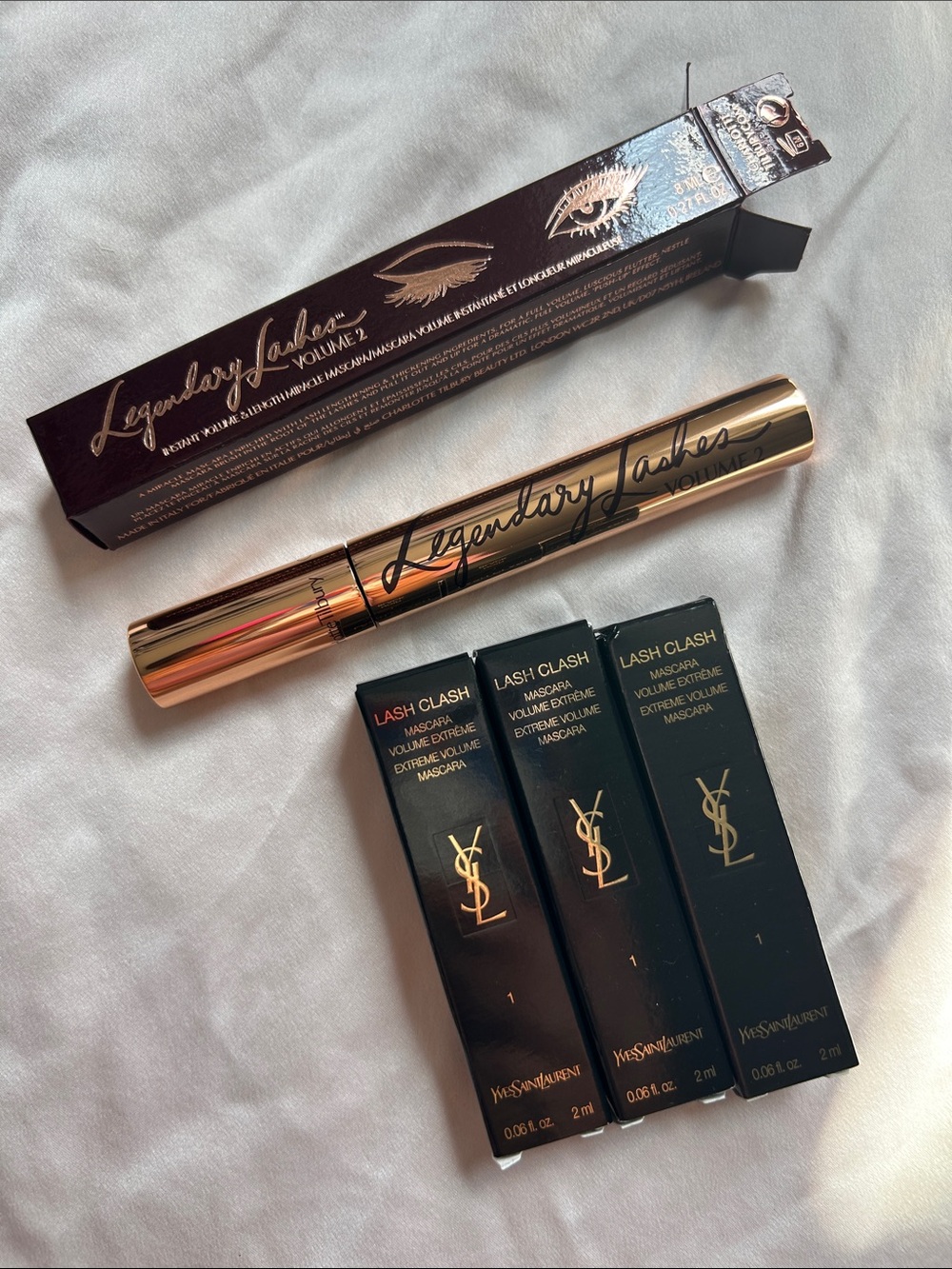 Charlotte Tilbury & YSL mascara bundle